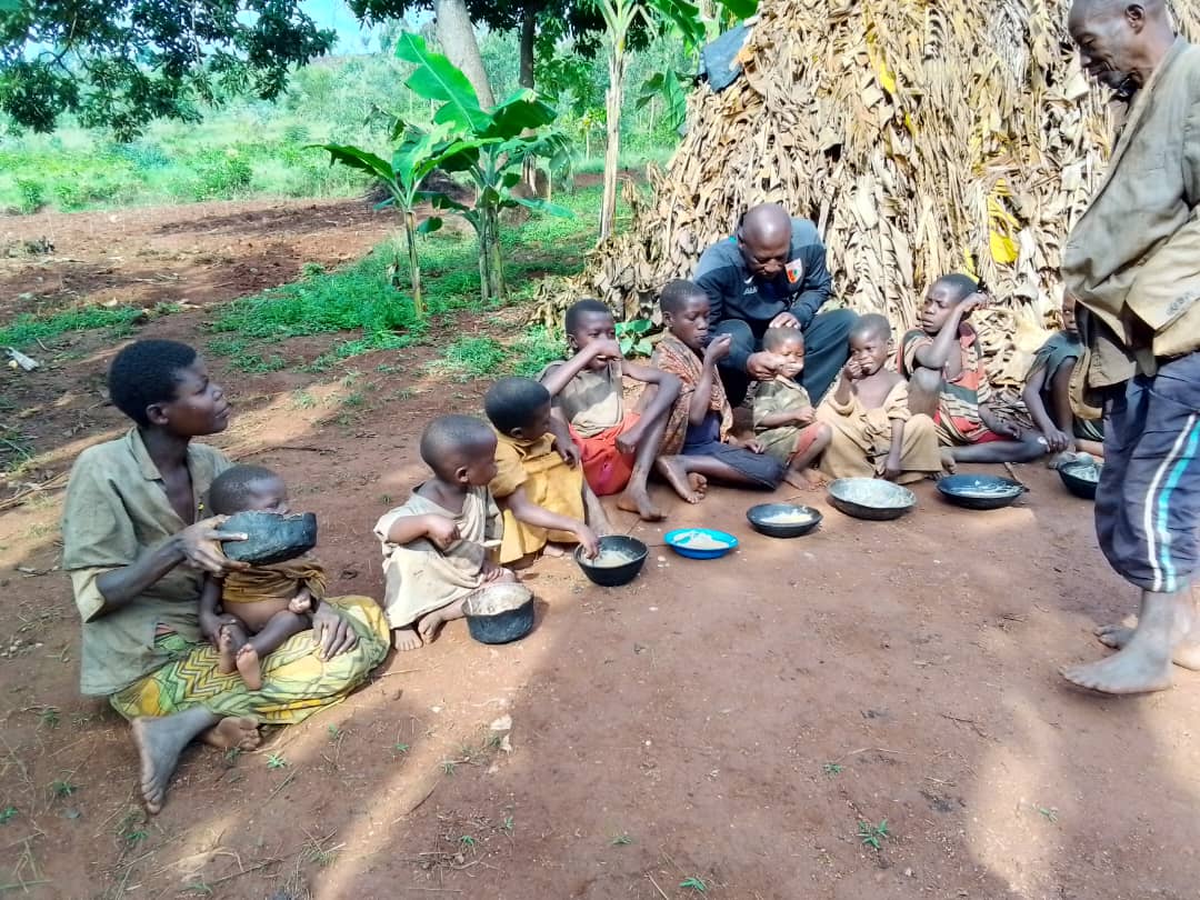 Distribution de nourriture